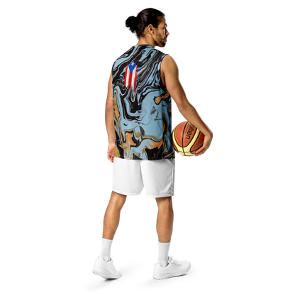 PR unisex basketball jersey