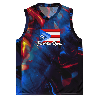 PR unisex basketball jersey