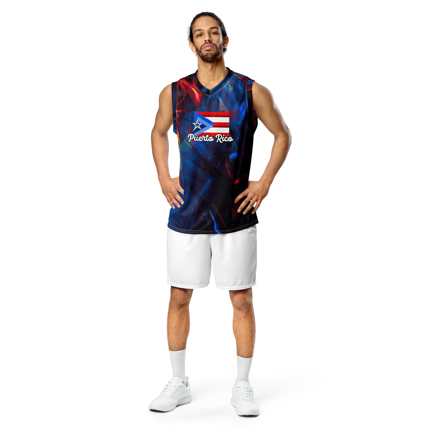 PR unisex basketball jersey