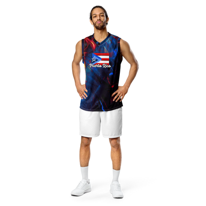 PR unisex basketball jersey