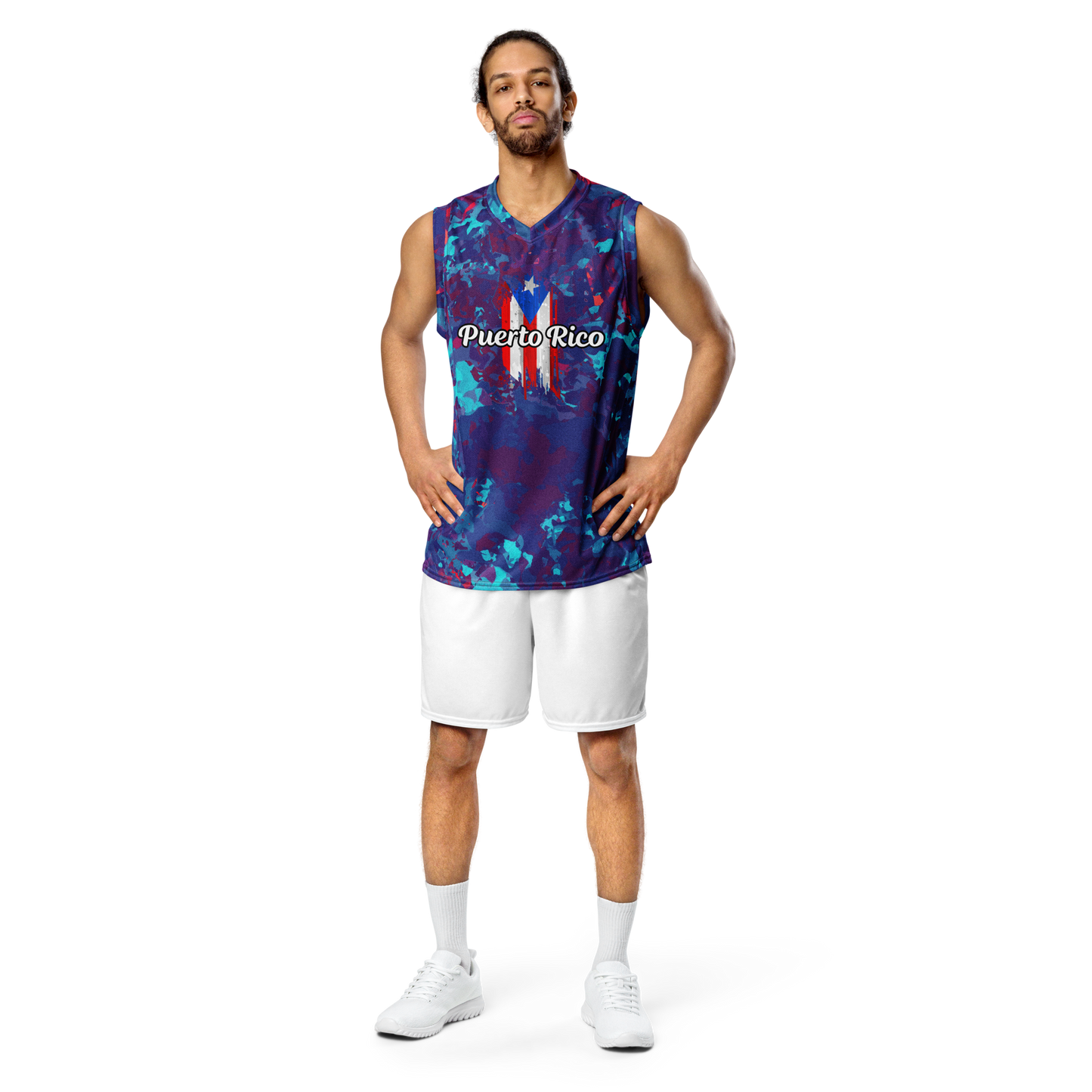 PR unisex basketball jersey