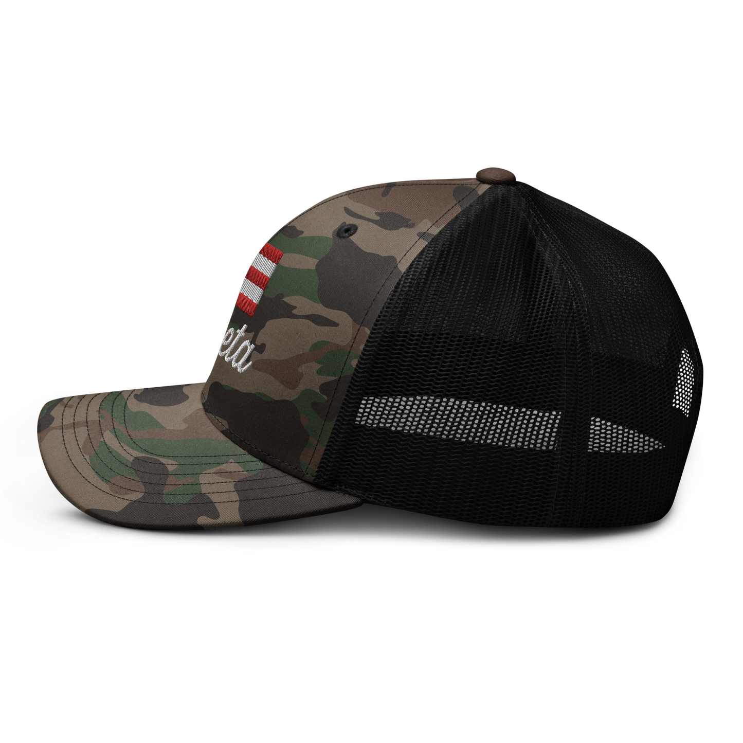 Puñeta Camouflage trucker hat