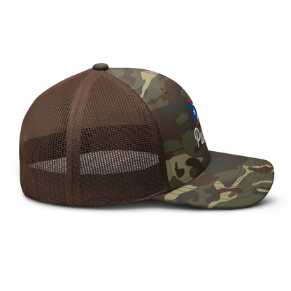 Puñeta Camouflage trucker hat