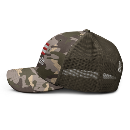 Puñeta Camouflage trucker hat