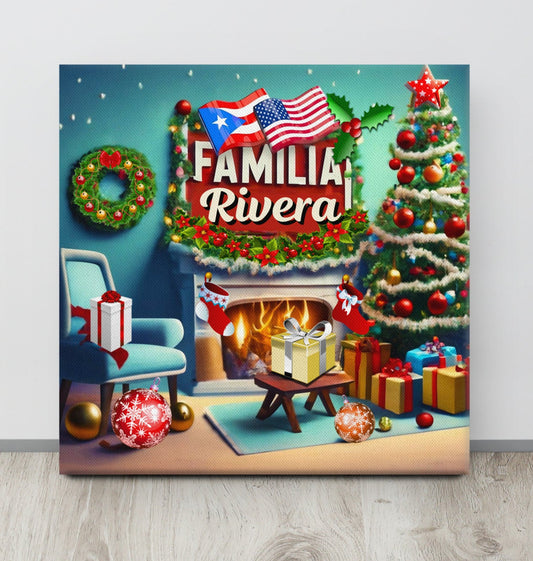 Canvas - Xmas personalized
