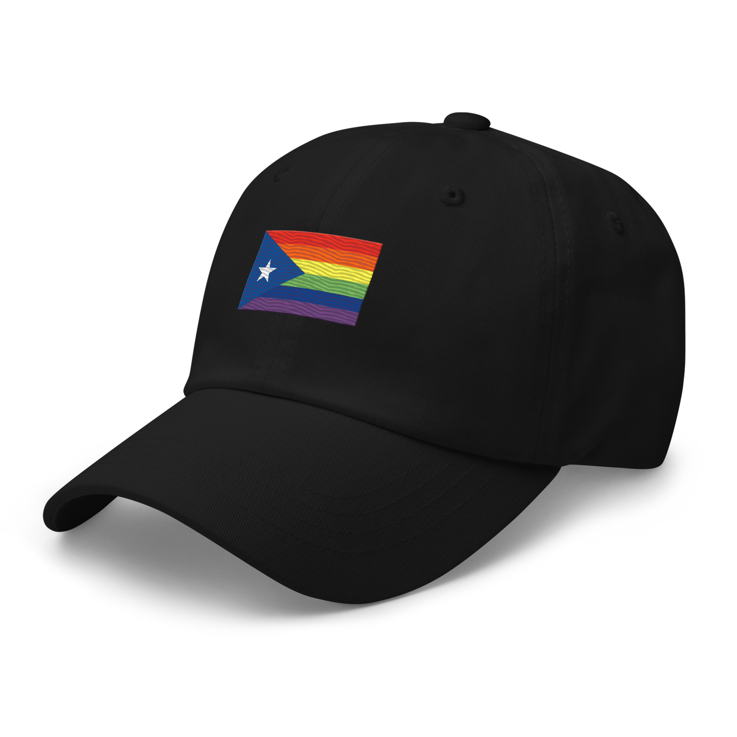 PR LGBTQ flag hat