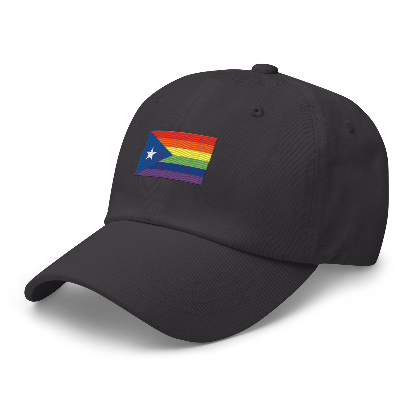 PR LGBTQ flag hat