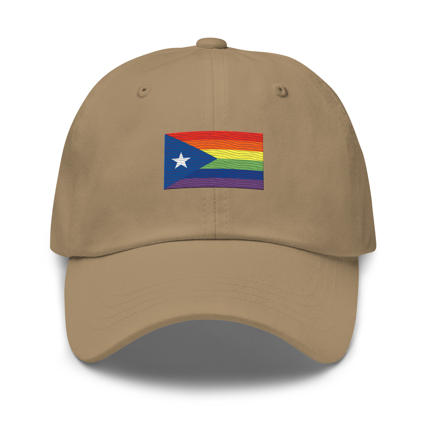 PR LGBTQ flag hat