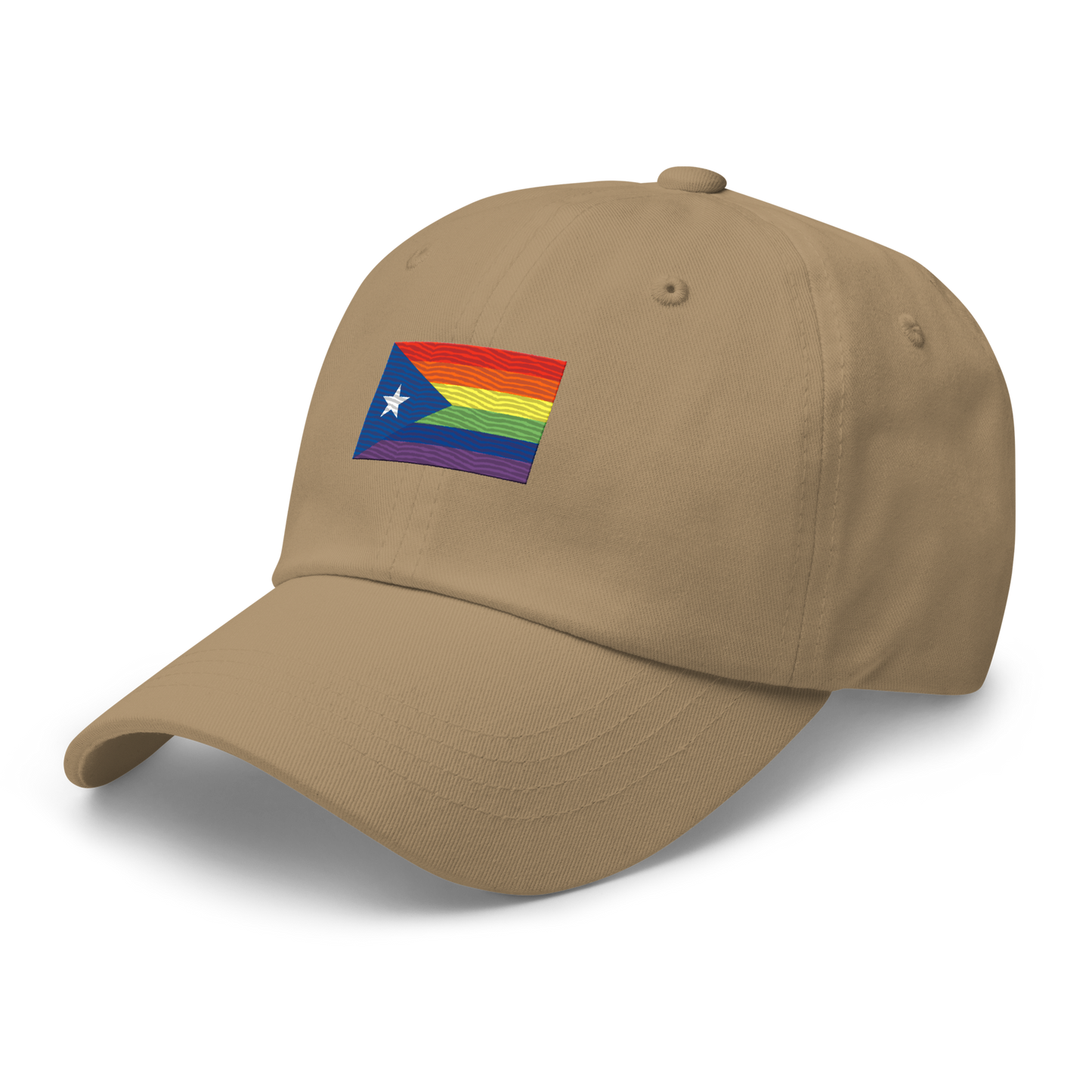 PR LGBTQ flag hat