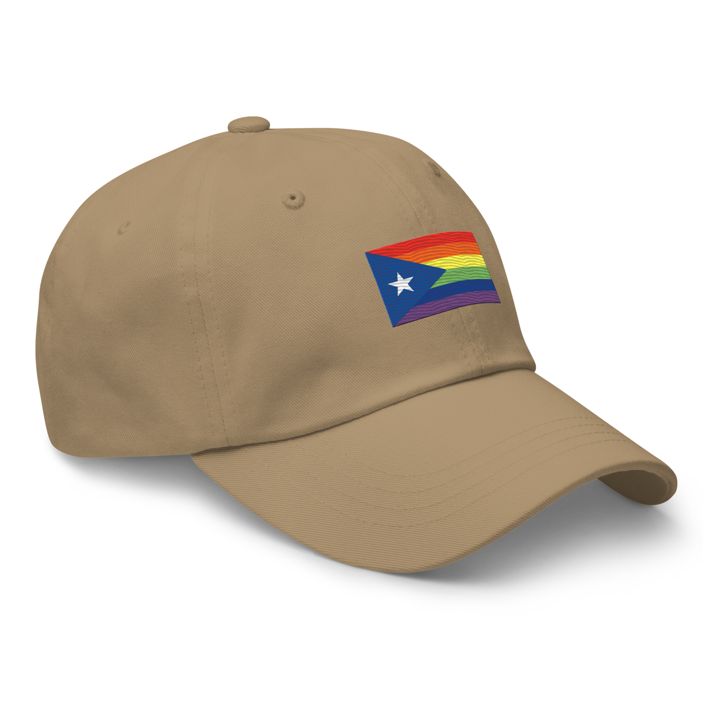 PR LGBTQ flag hat