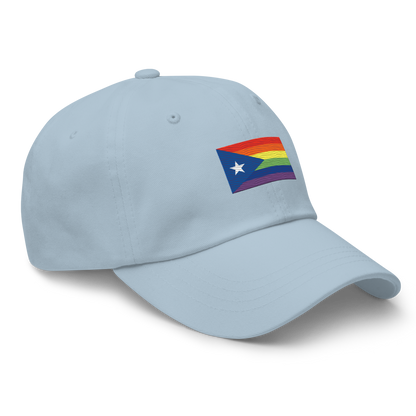 PR LGBTQ flag hat