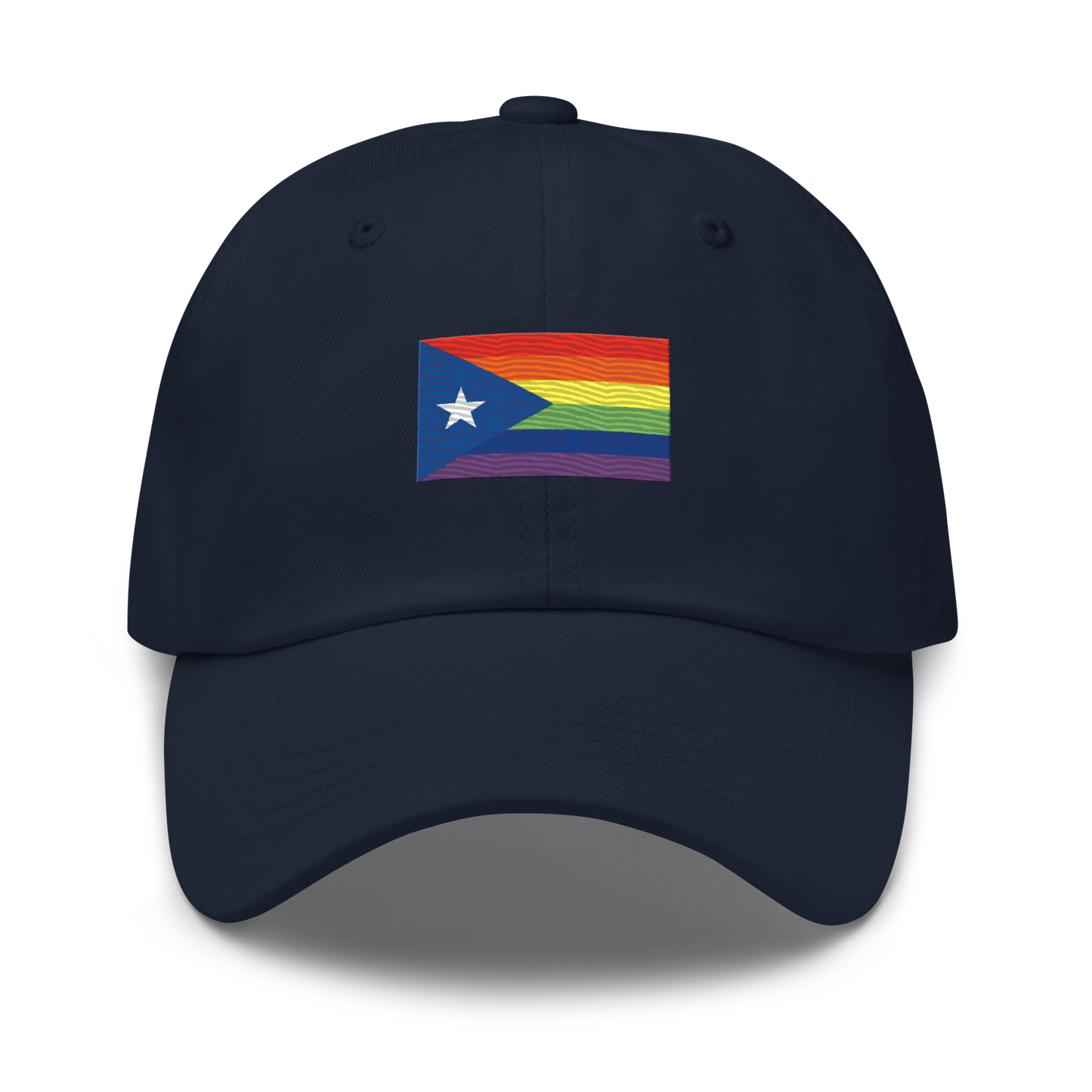 PR LGBTQ flag hat