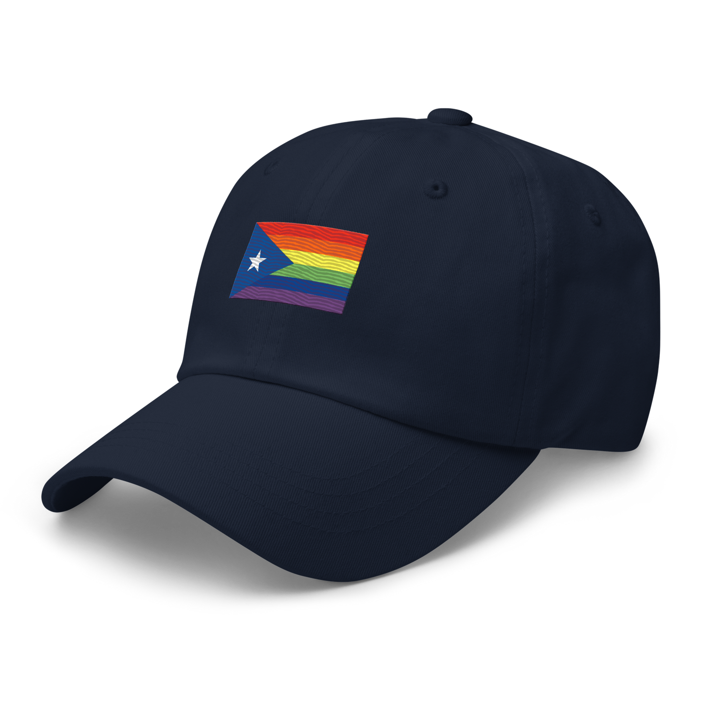 PR LGBTQ flag hat