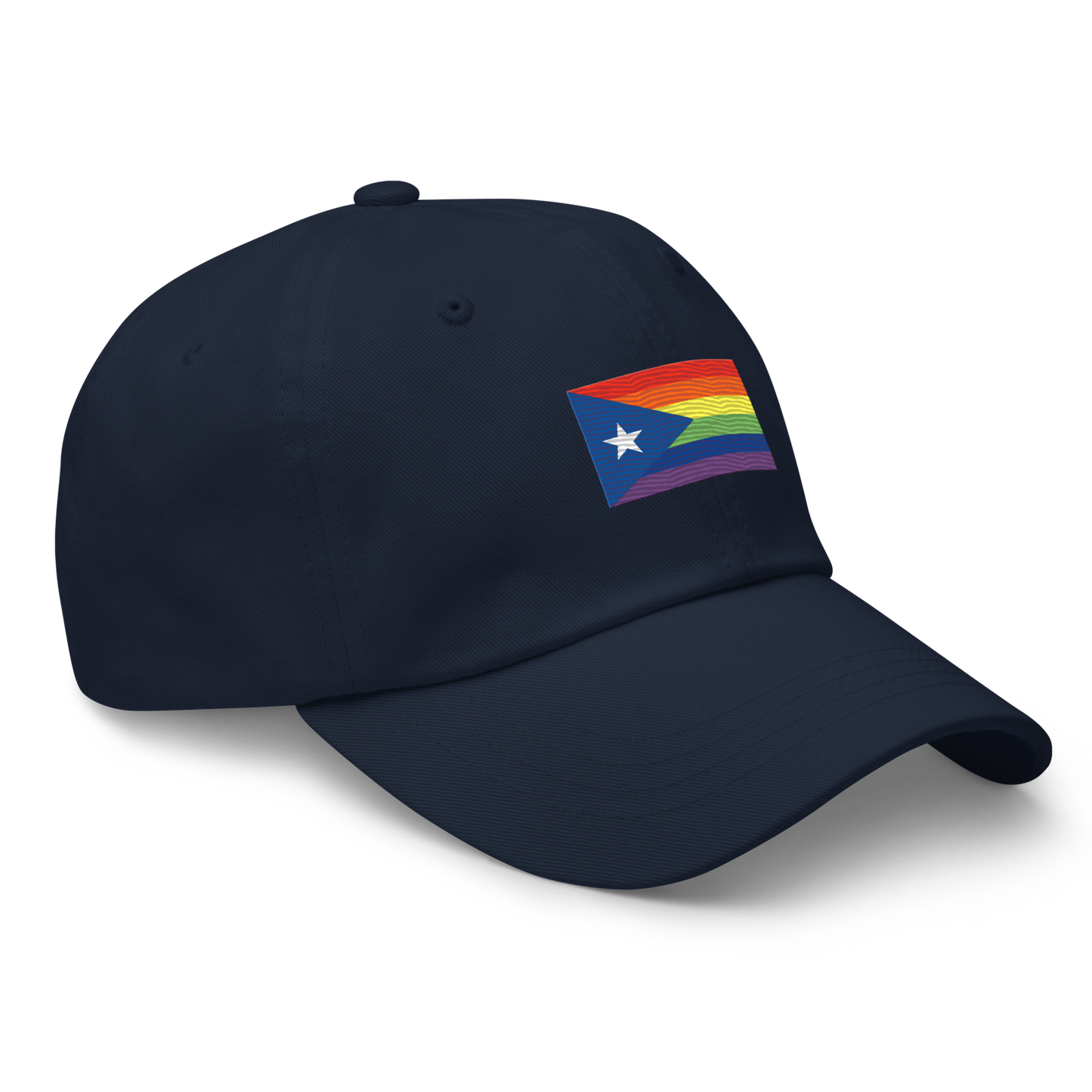 PR LGBTQ flag hat