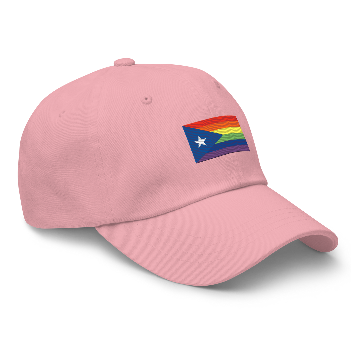 PR LGBTQ flag hat