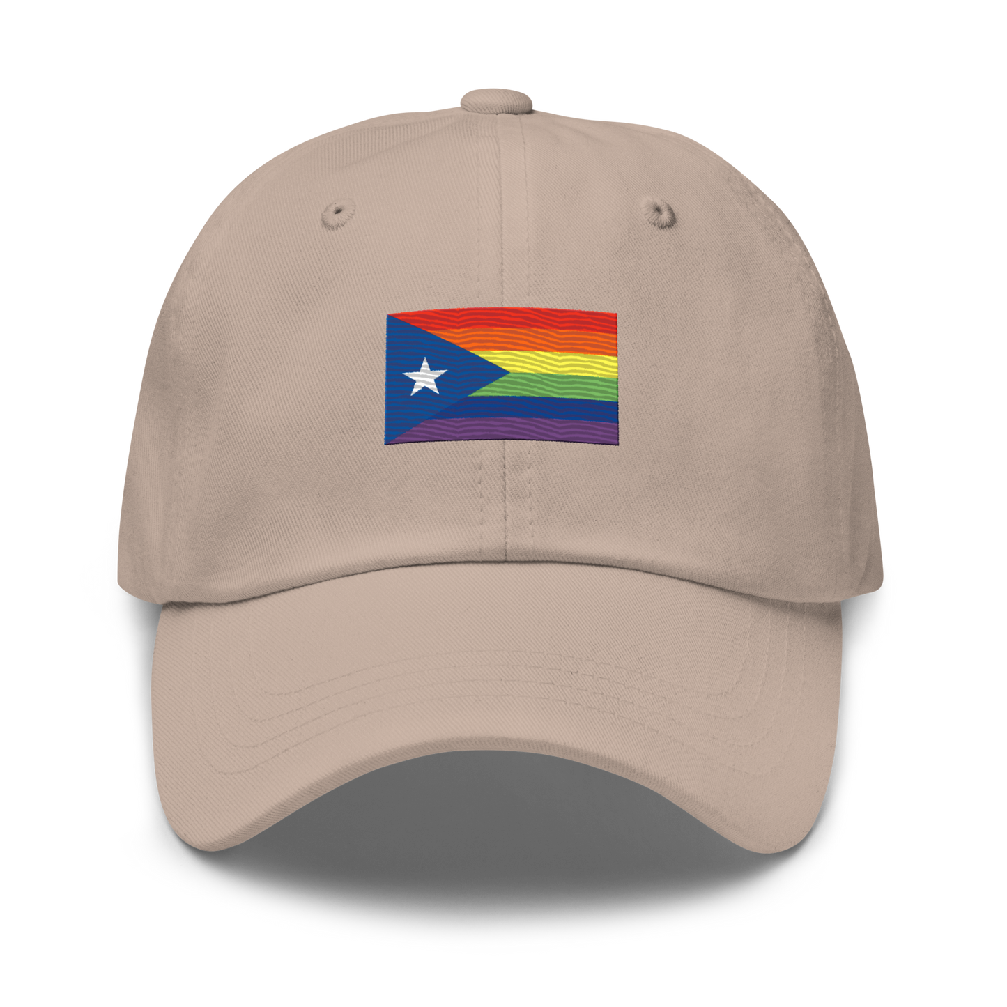 PR LGBTQ flag hat