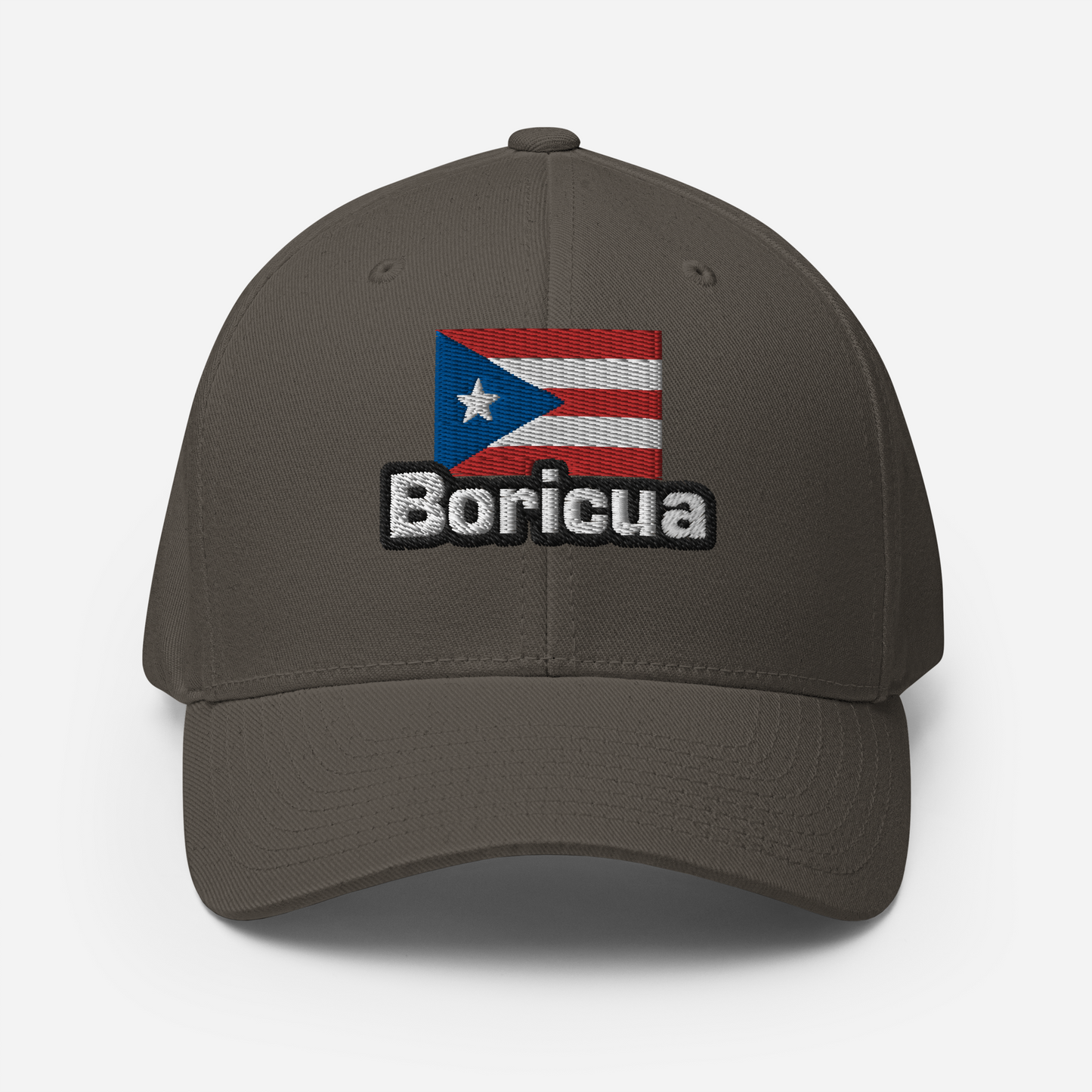 PR flag Boricua Structured Twill Cap