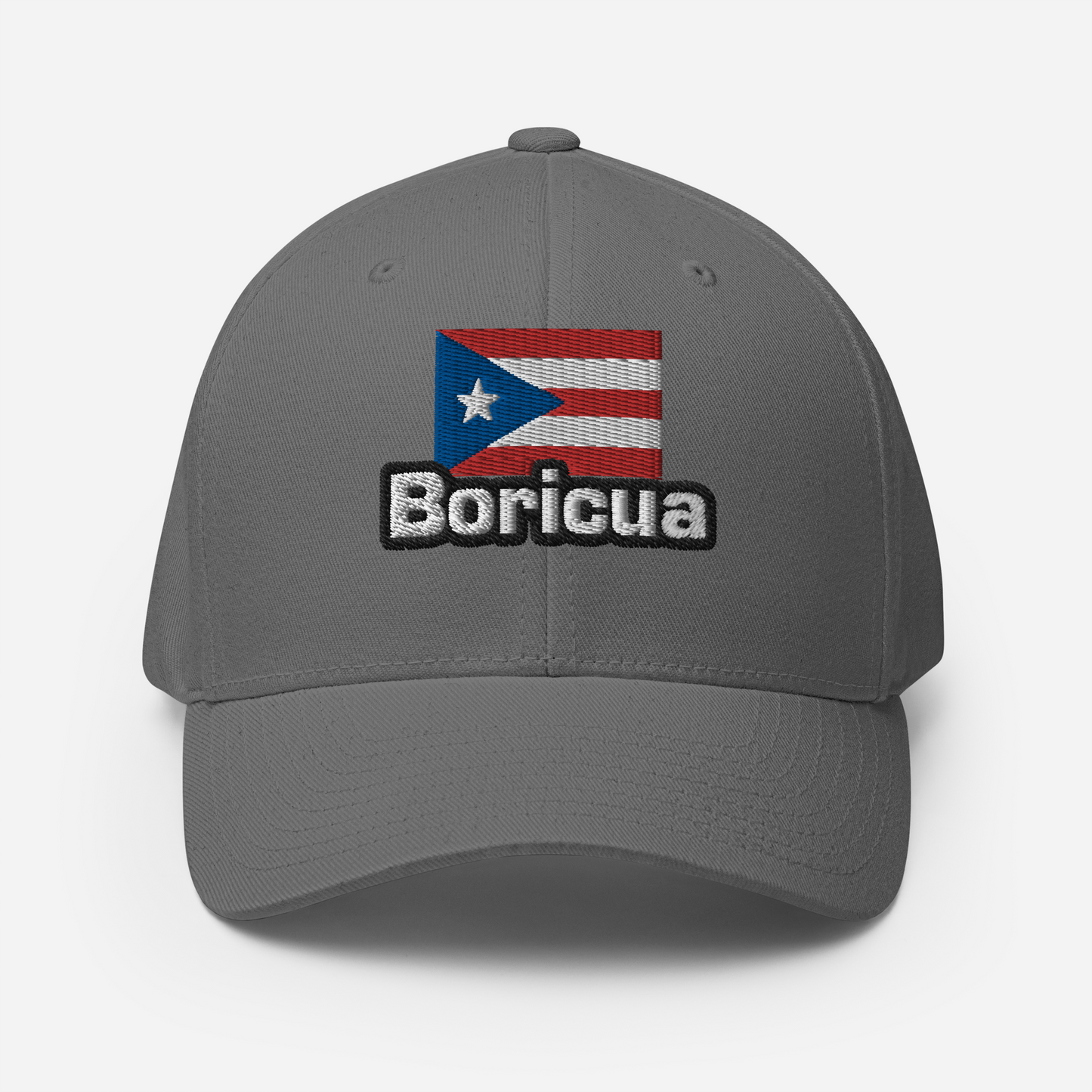 PR flag Boricua Structured Twill Cap