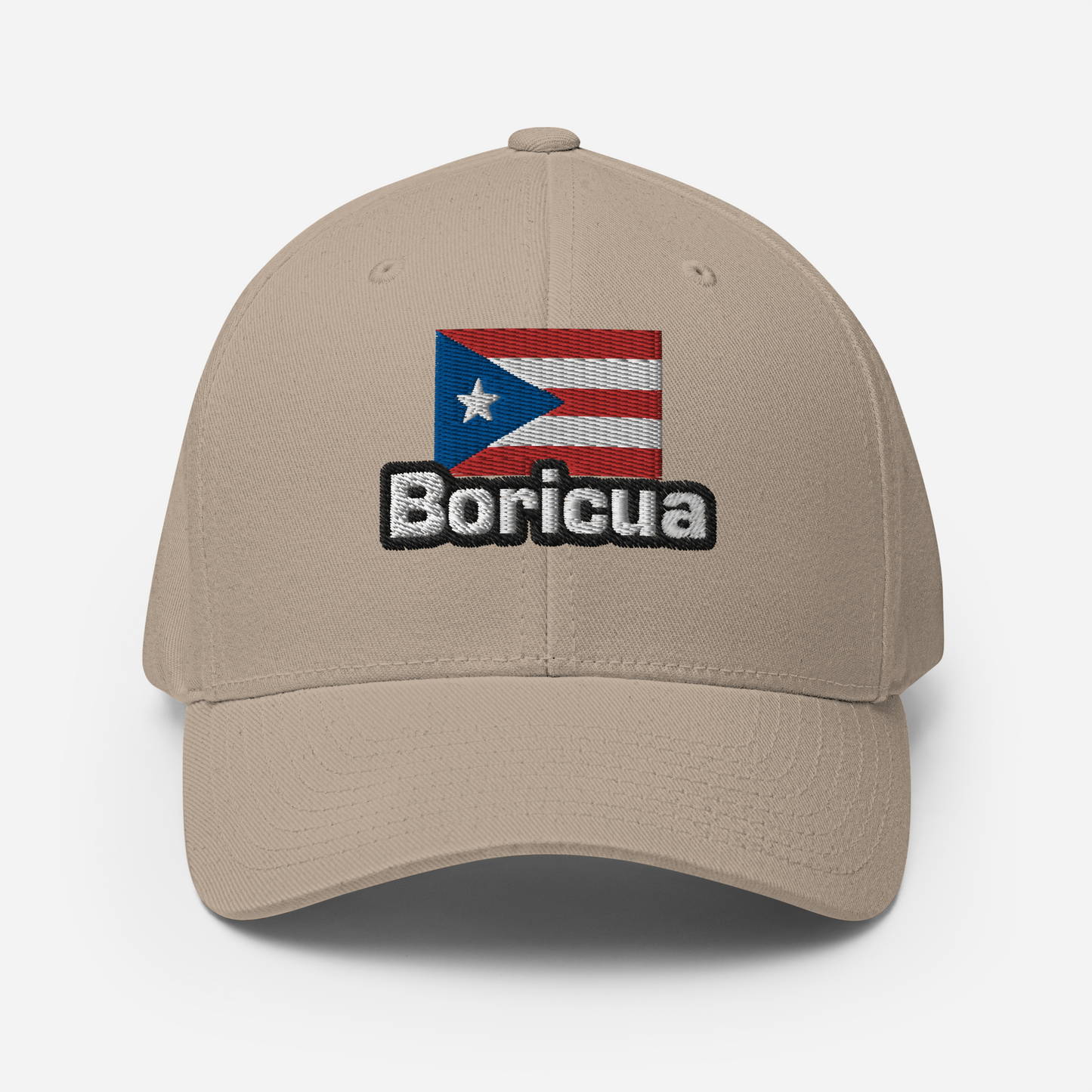 PR flag Boricua Structured Twill Cap