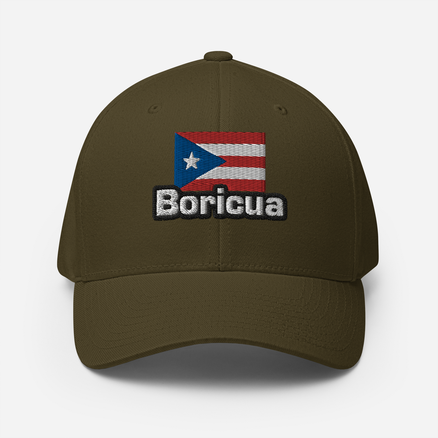 PR flag Boricua Structured Twill Cap