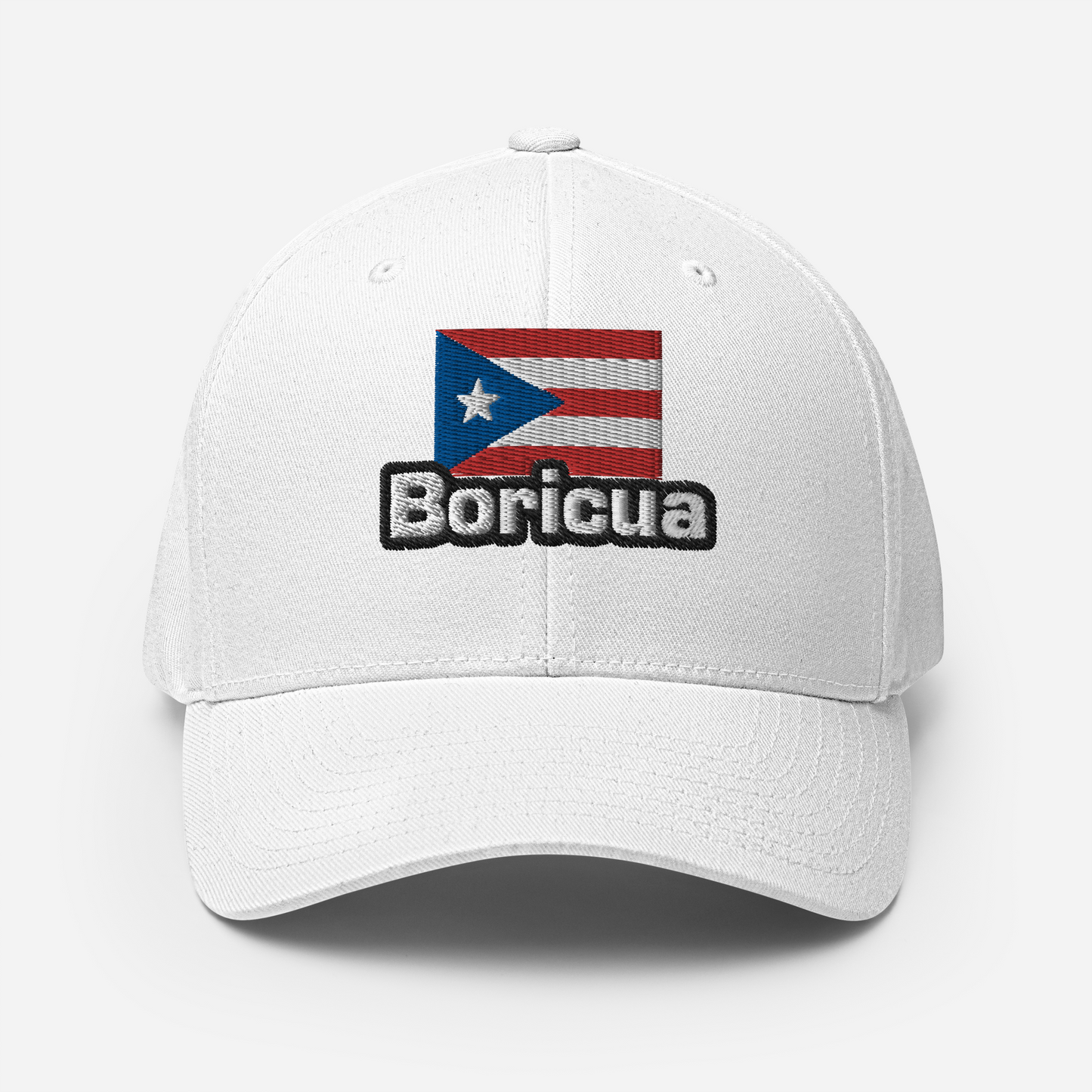 PR flag Boricua Structured Twill Cap