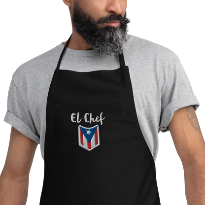 El Chef Embroidered Apron