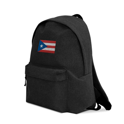 PR flag Embroidered Backpack