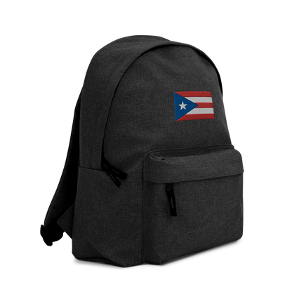 PR flag Embroidered Backpack