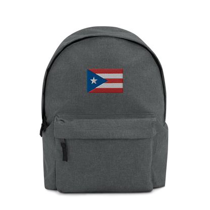 PR flag Embroidered Backpack