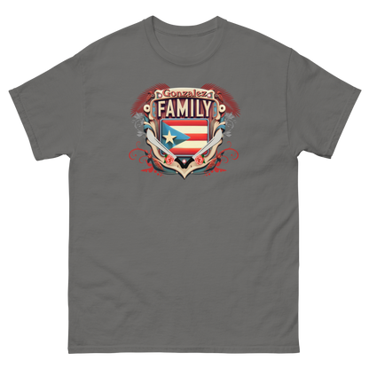 PR Family Crest personalized Tshirt