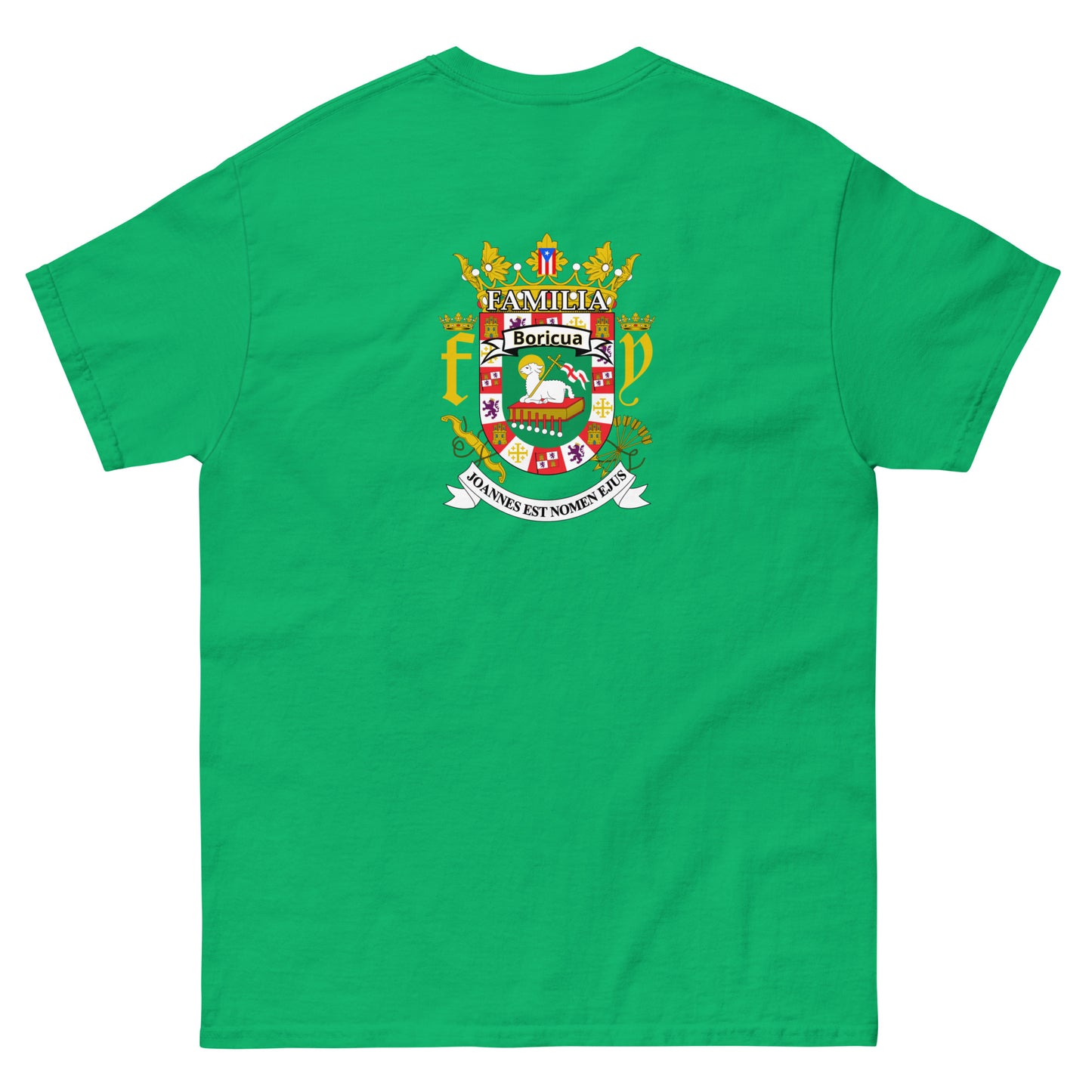 Escudo PR (Front & Back print) personalized T-shirt