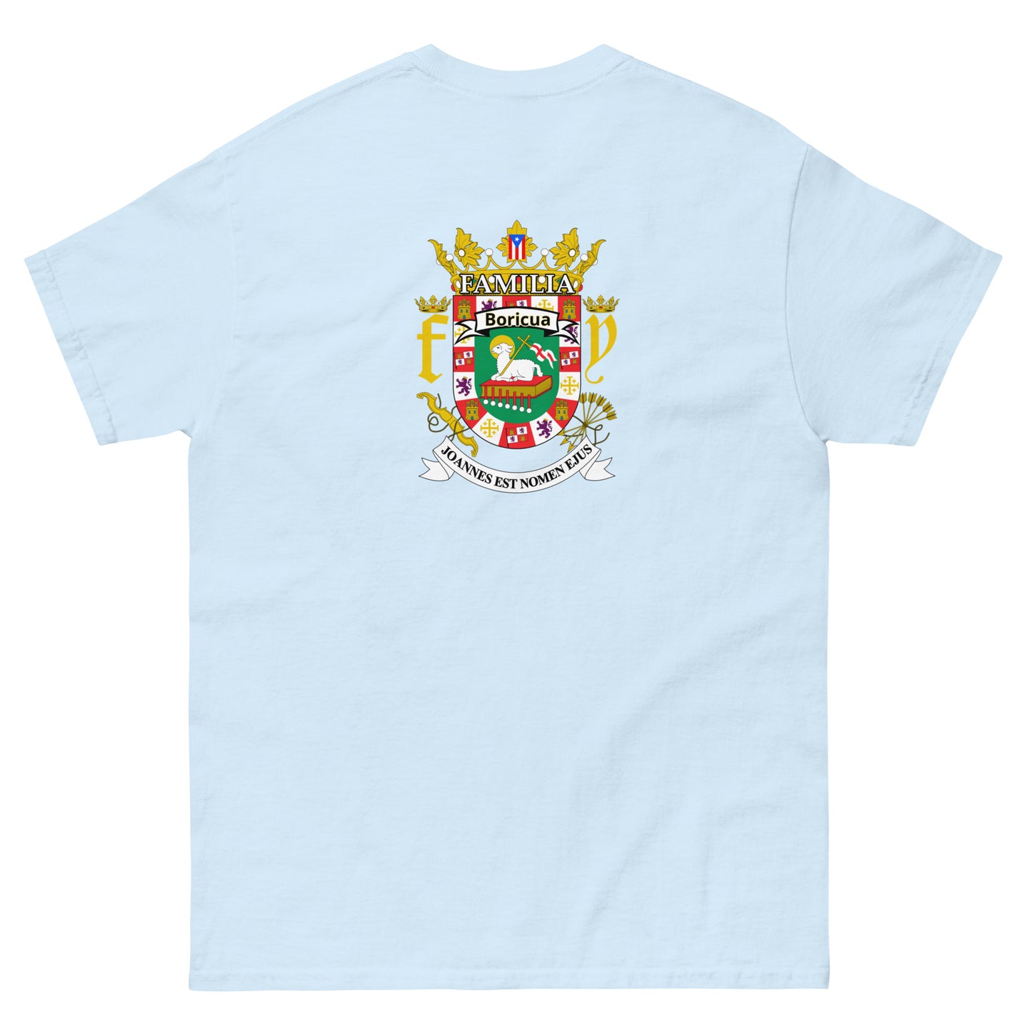 Escudo PR (Front & Back print) personalized T-shirt