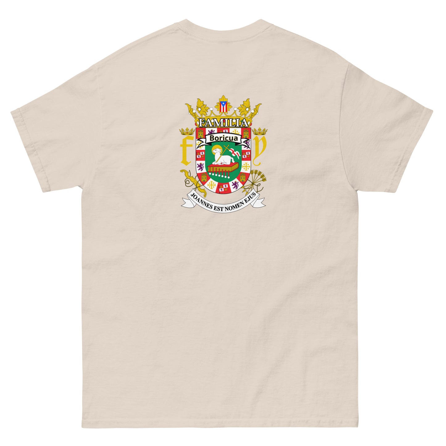 Escudo PR (Front & Back print) personalized T-shirt