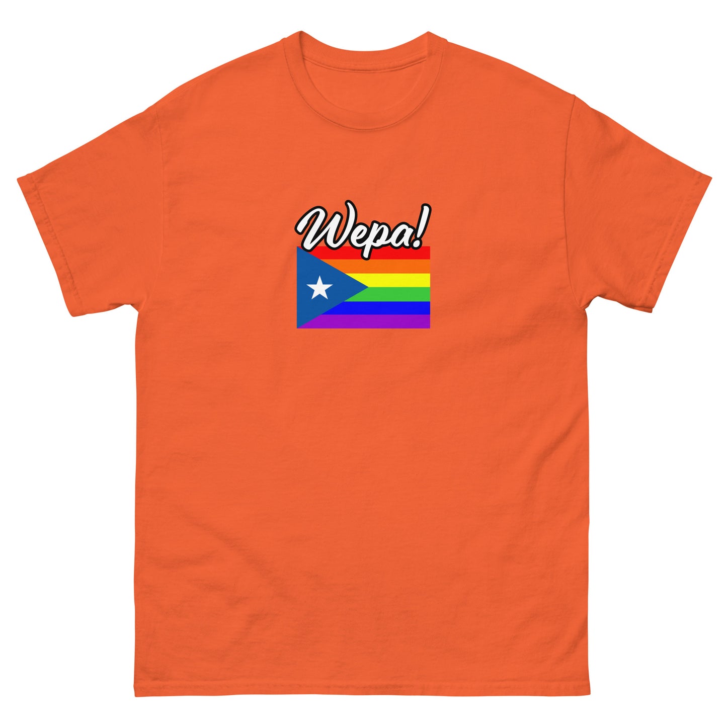 Rainbow Wepa! classic tee