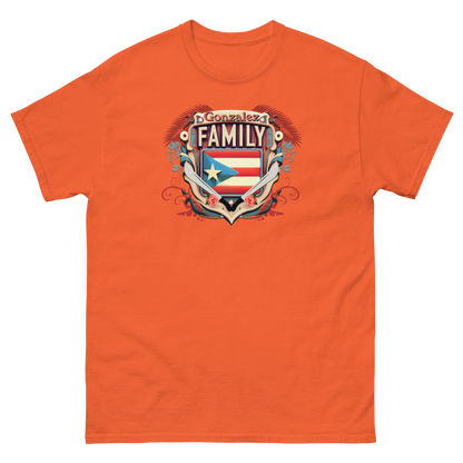 PR Family Crest personalized Tshirt