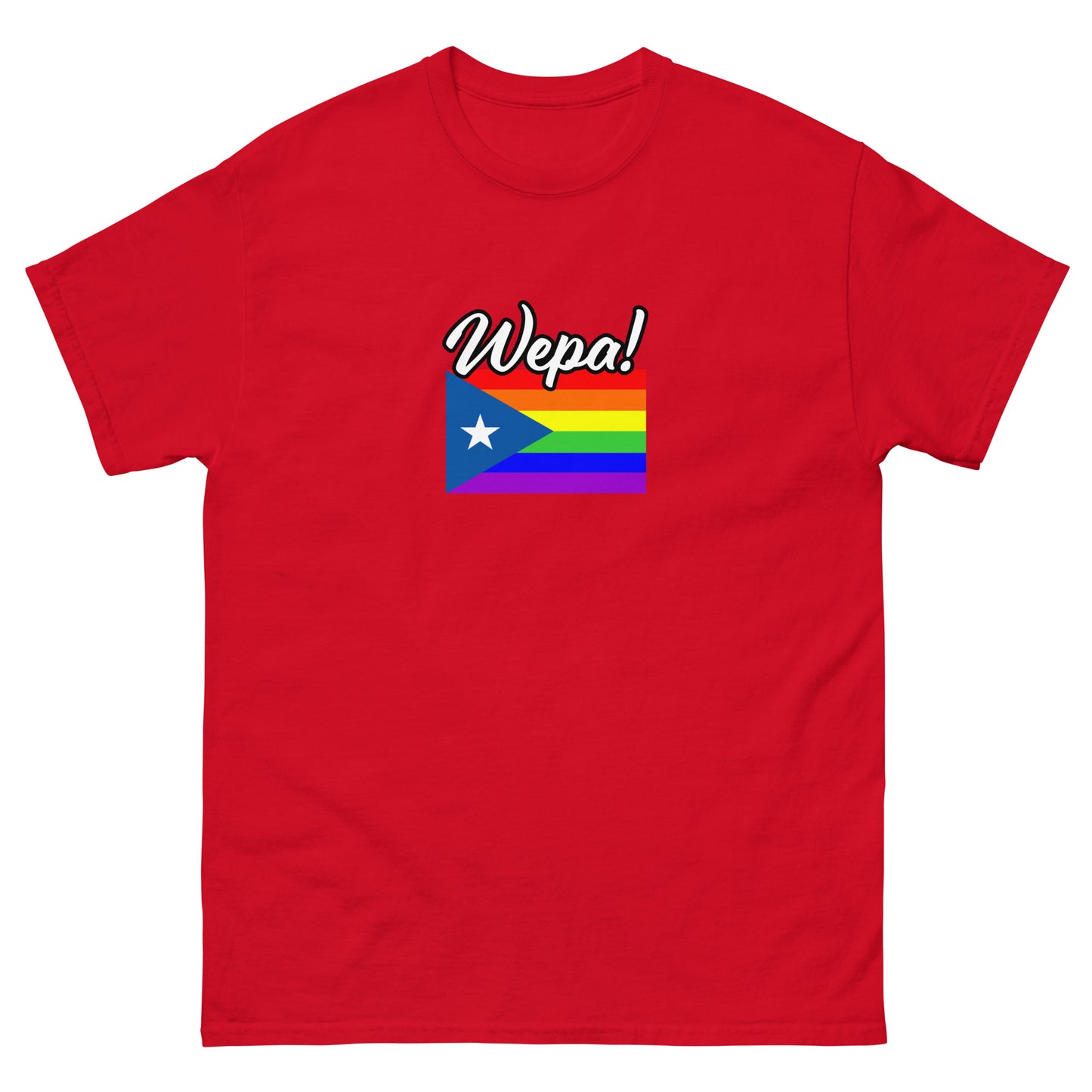 Rainbow Wepa! classic tee