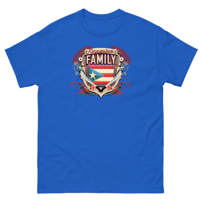 PR Family Crest personalized Tshirt