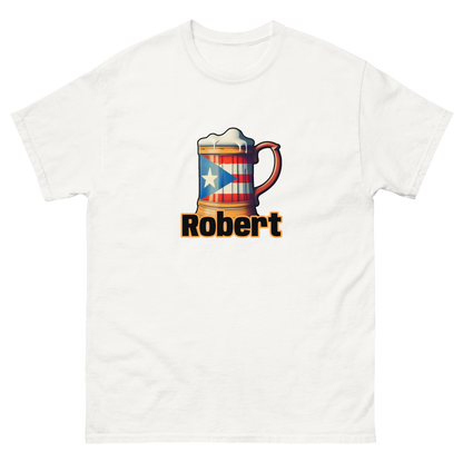 PR Beer Mug personalized Tshirt - free shipping