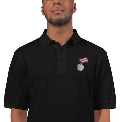 PR Golf Men's Premium Polo