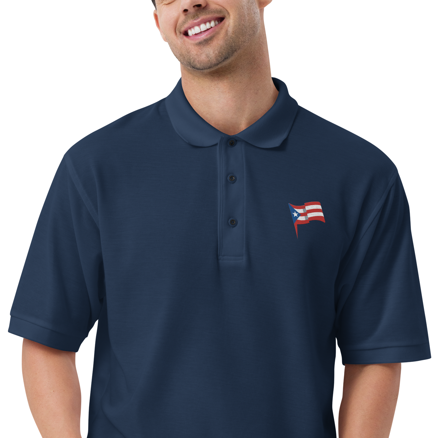 PR Flag Men's Premium Polo