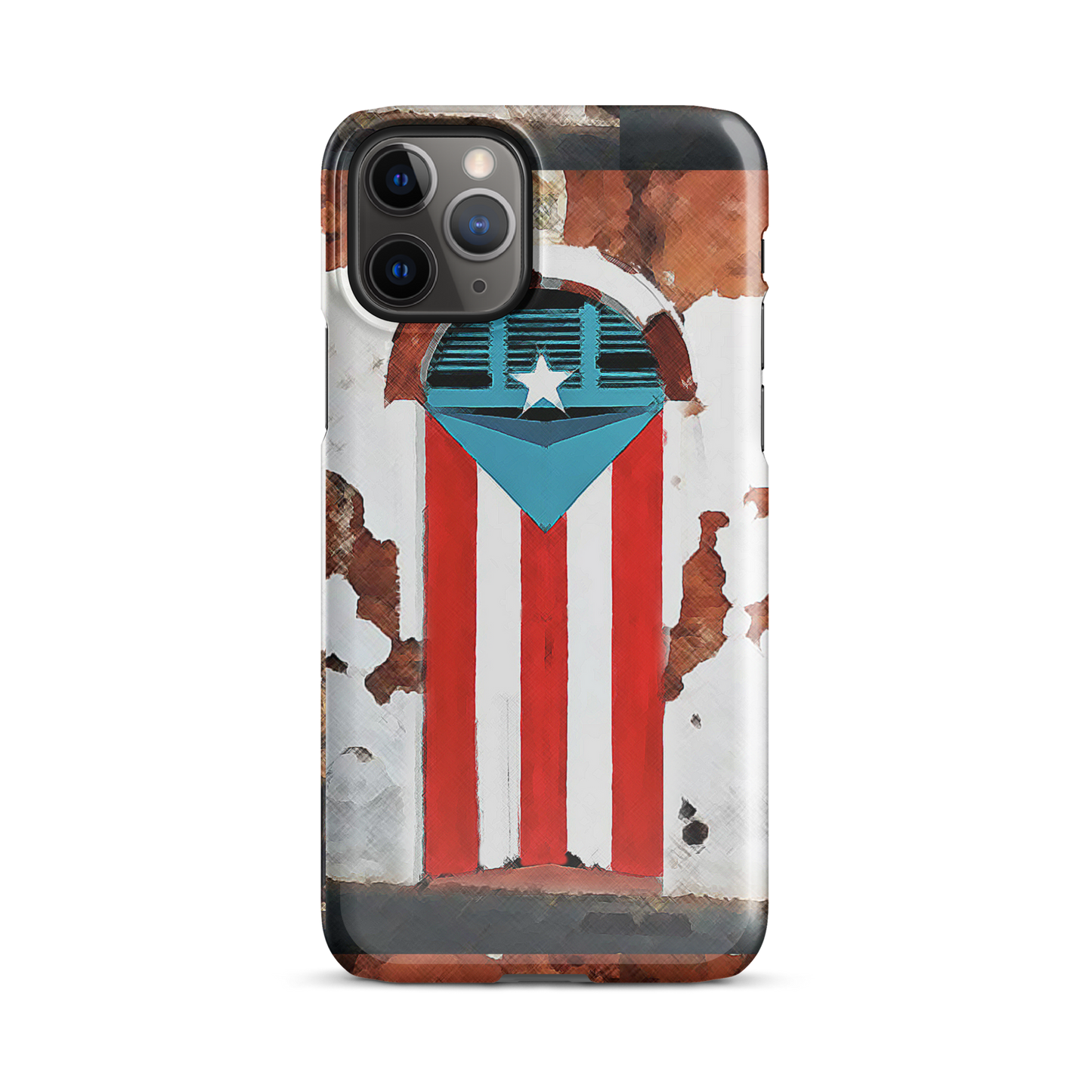 iPhone PR Flag door case