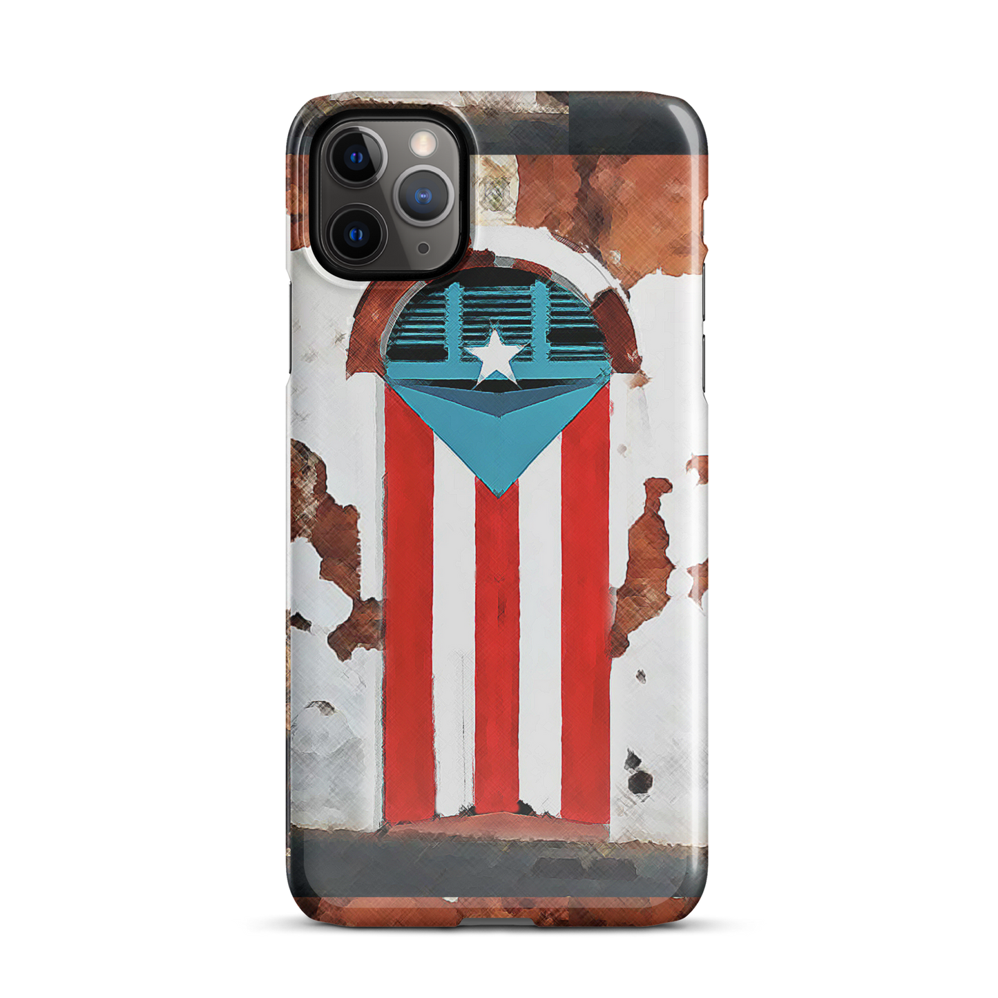 iPhone PR Flag door case