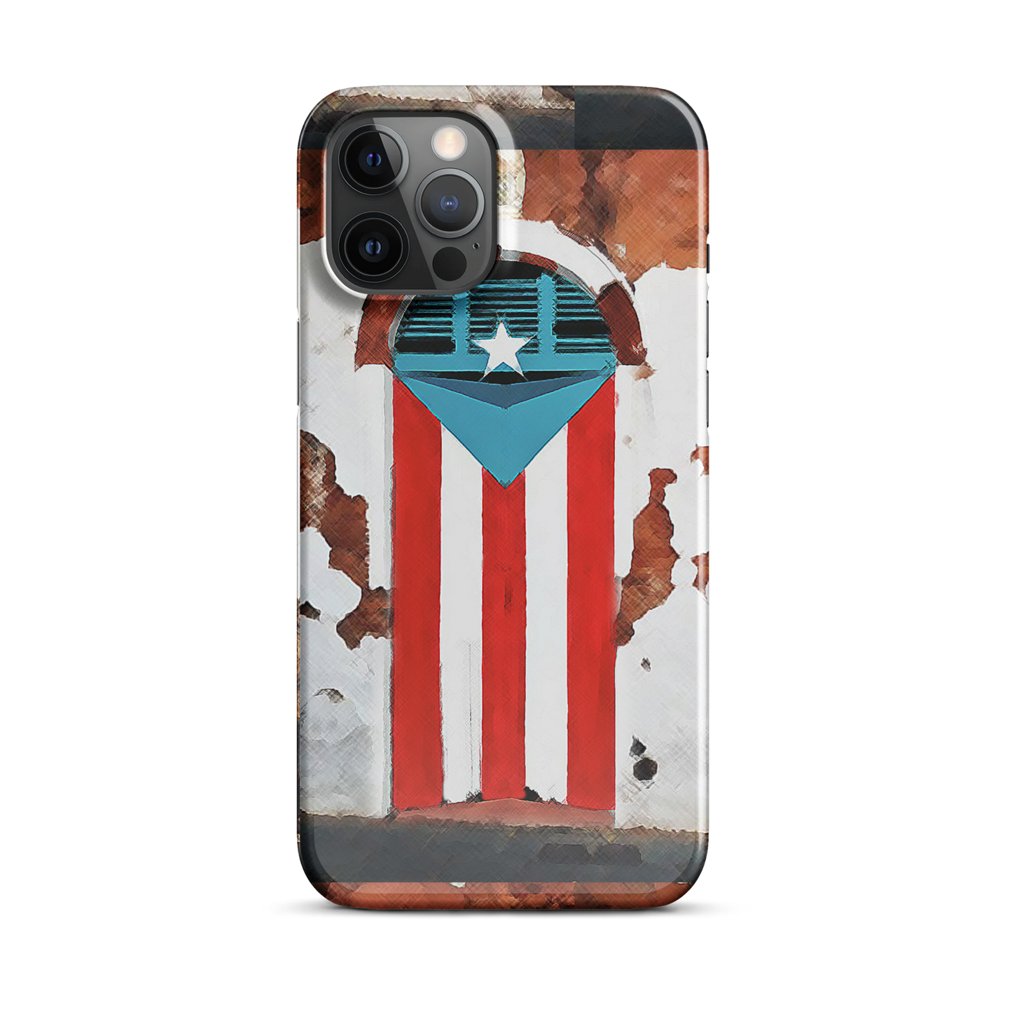 iPhone PR Flag door case