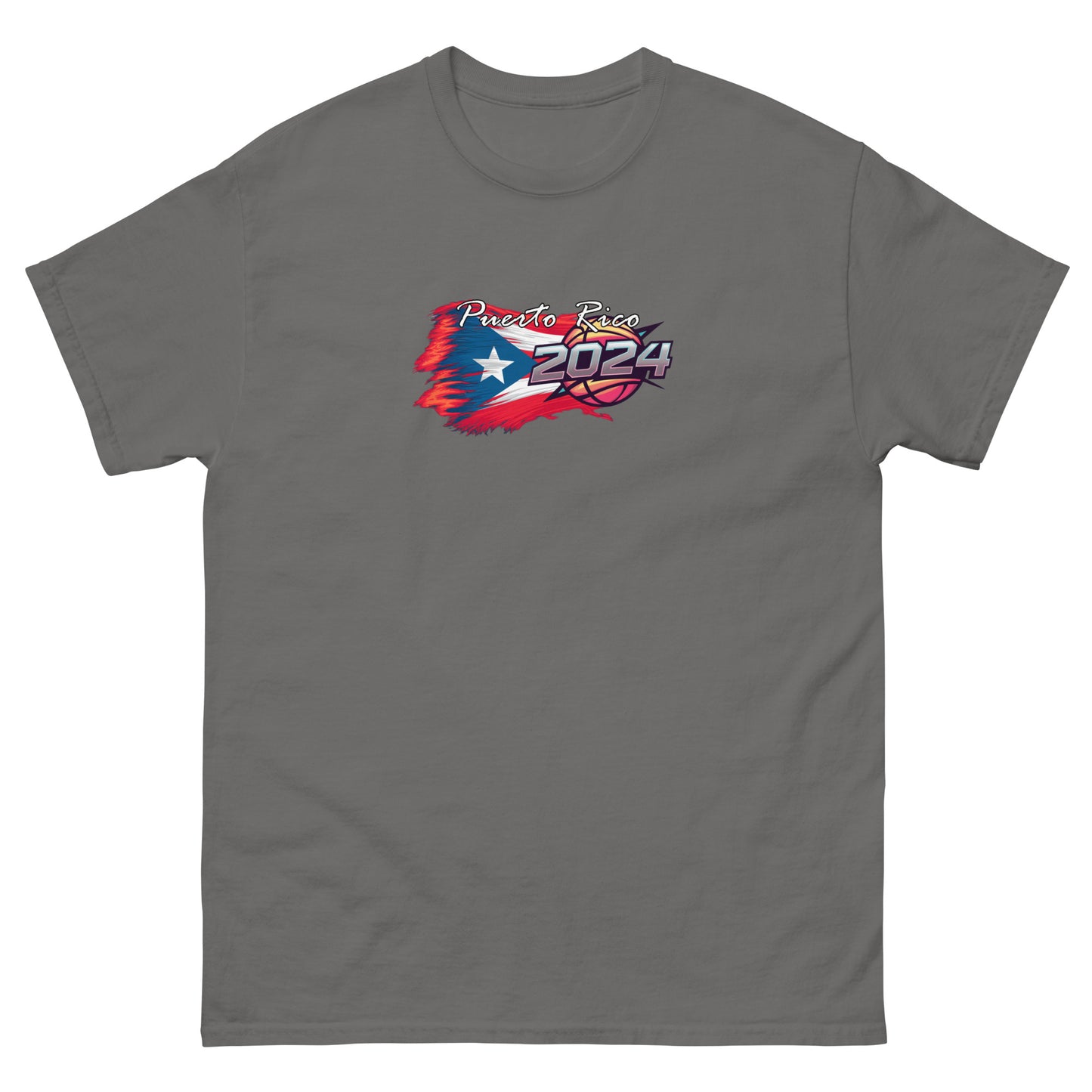 Puerto Rico 2024 Olympic Basketball T-Shirt