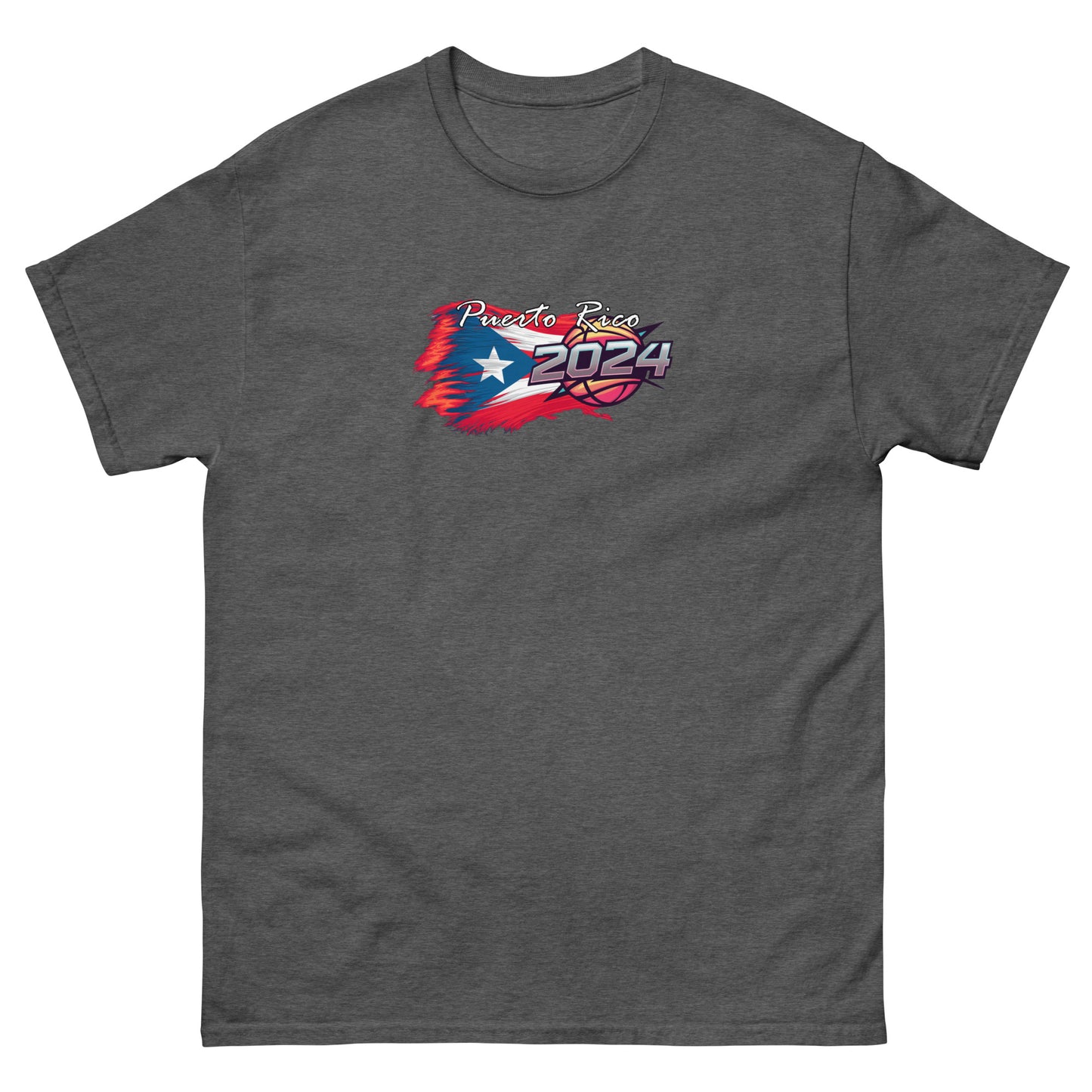 Puerto Rico 2024 Olympic Basketball T-Shirt