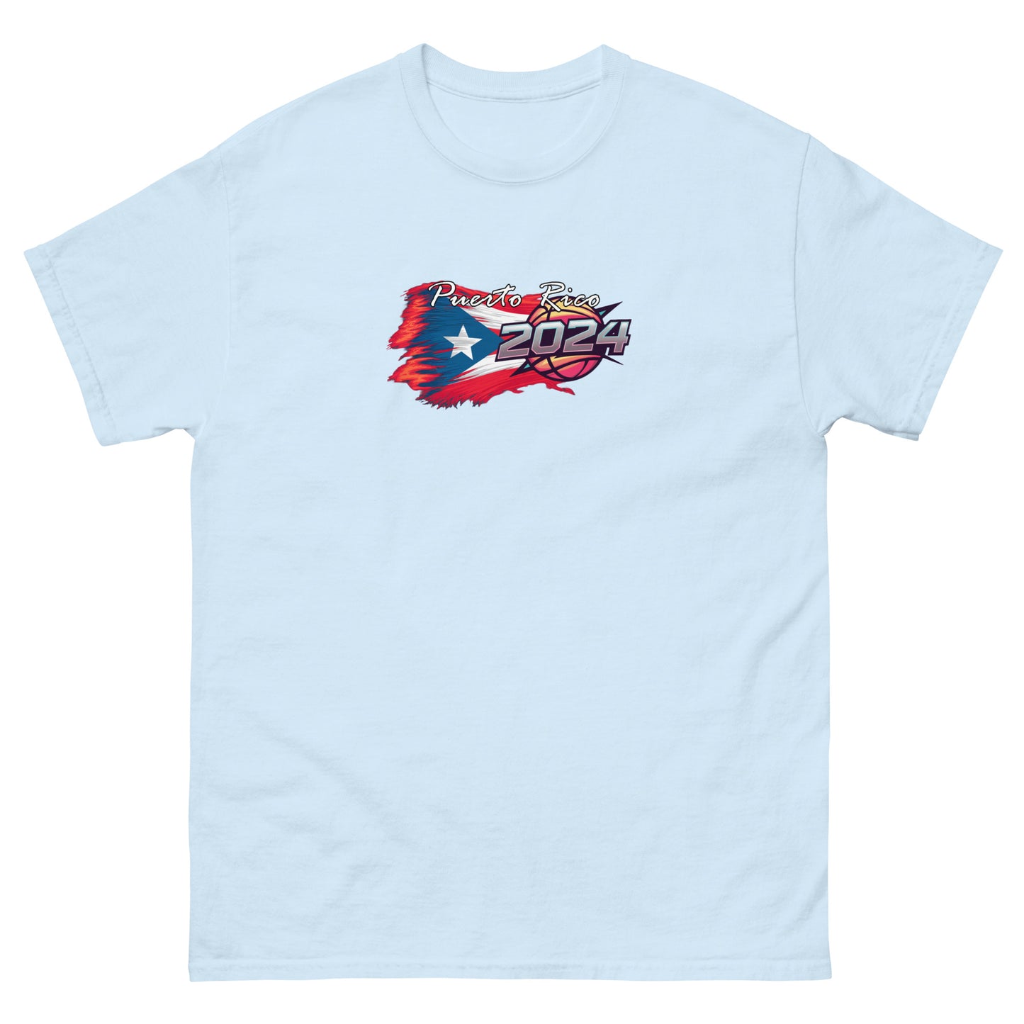 Puerto Rico 2024 Olympic Basketball T-Shirt