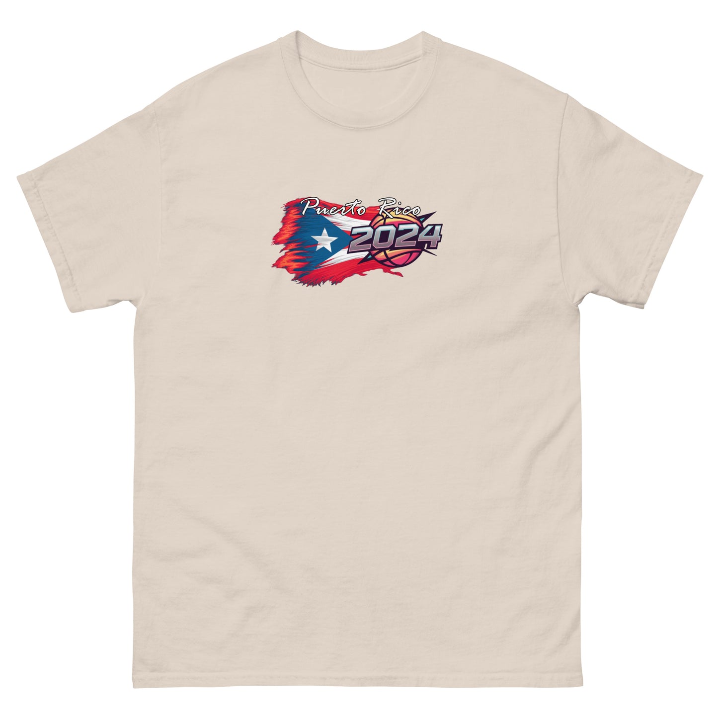 Puerto Rico 2024 Olympic Basketball T-Shirt