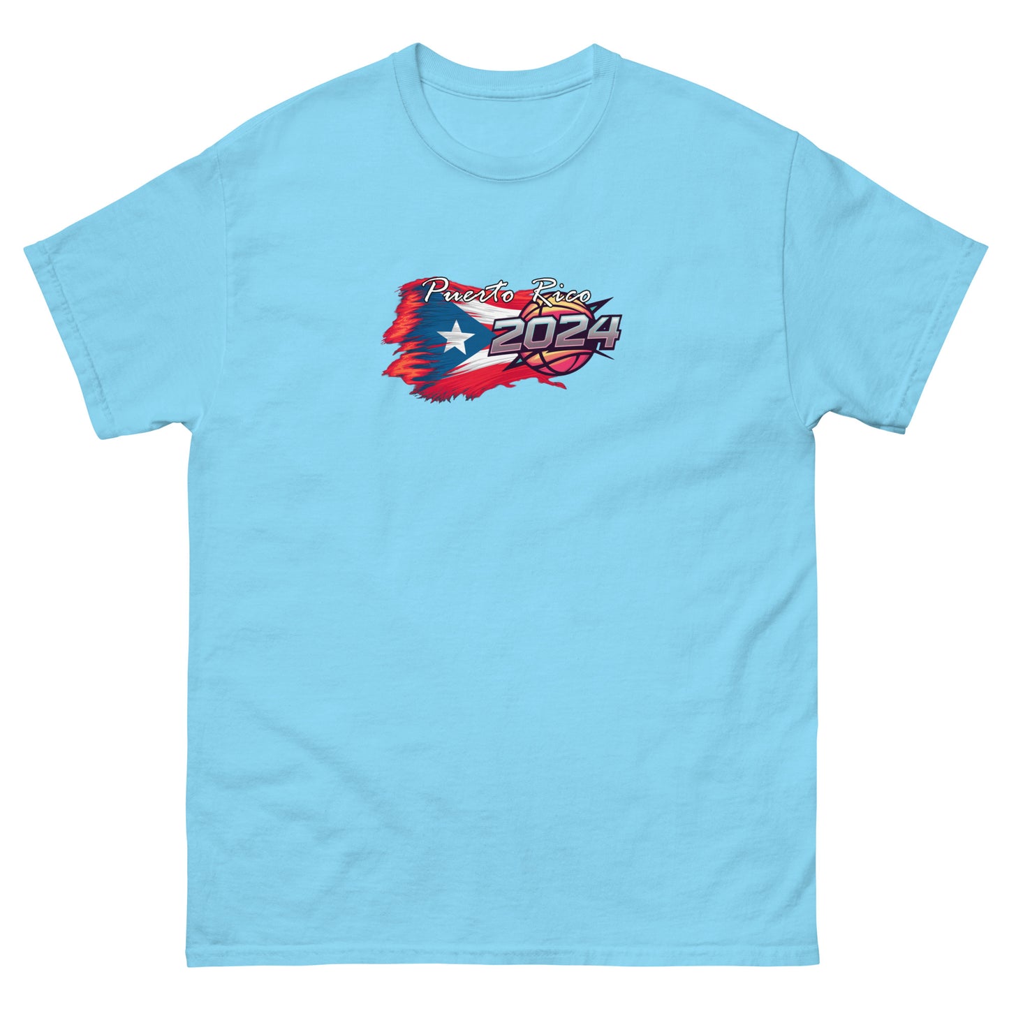 Puerto Rico 2024 Olympic Basketball T-Shirt