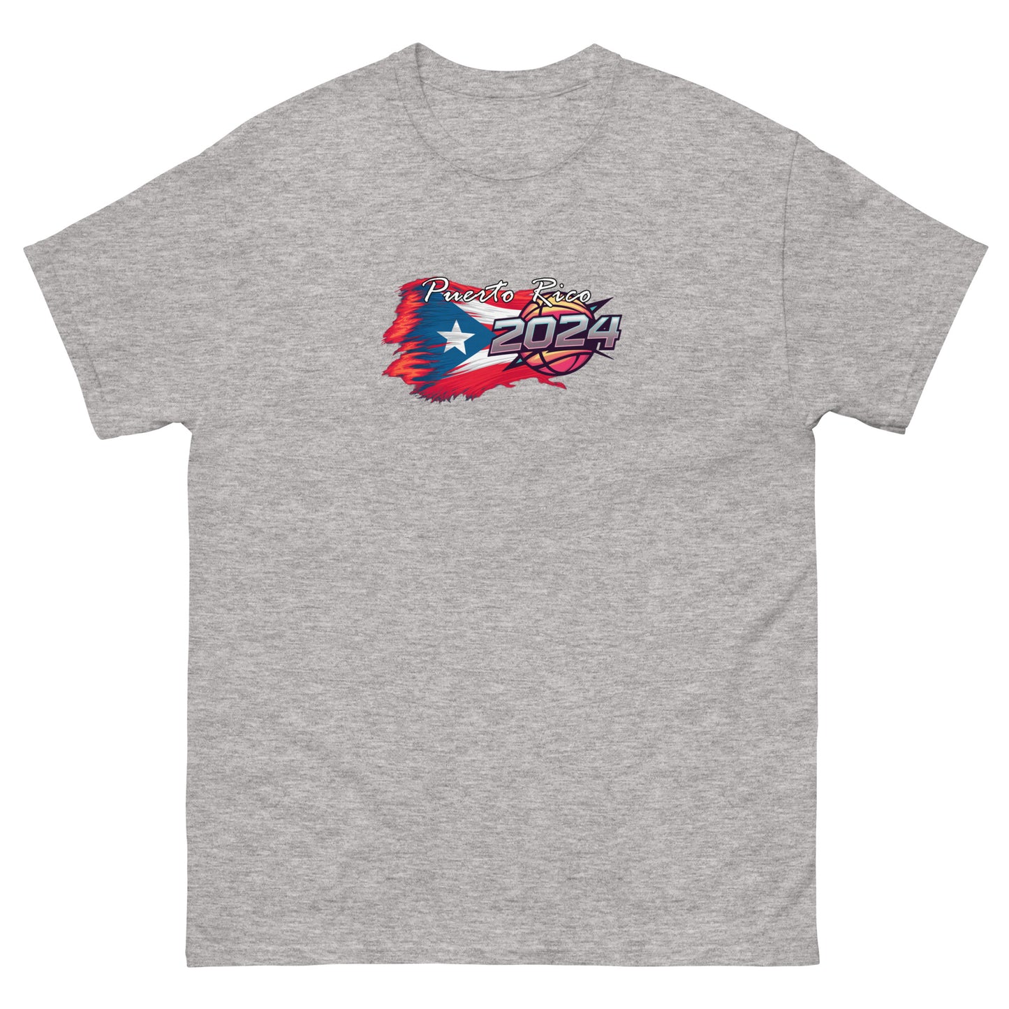 Puerto Rico 2024 Olympic Basketball T-Shirt