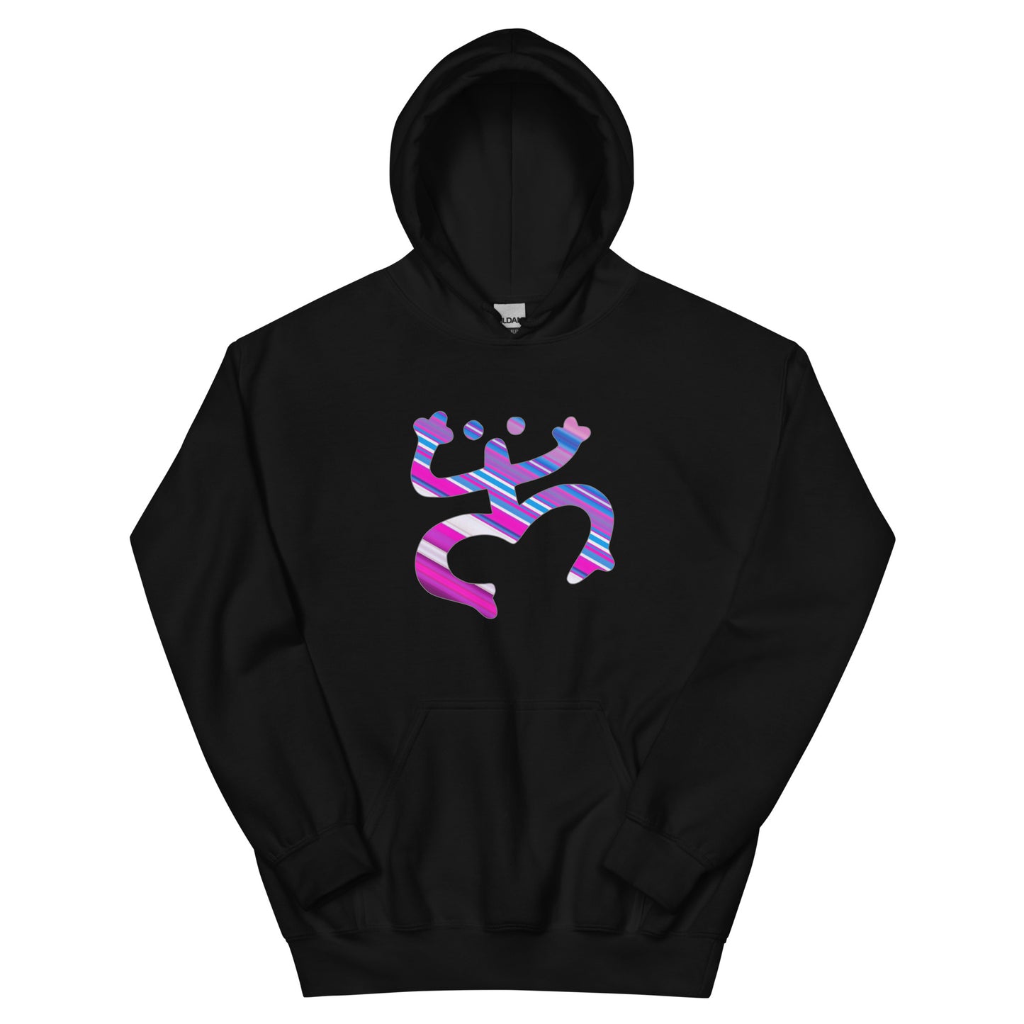 Pink Pattern Taino Coqui Unisex Hoodie